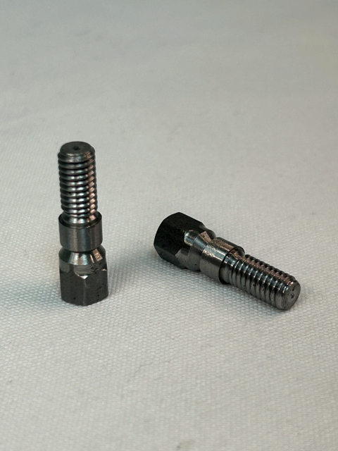 Hook Thread Stitching Pins specifically manufactured for repairing cast iron mechanical parts.