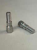 Hook Thread Stitching Pins specifically manufactured for repairing cast iron mechanical parts.