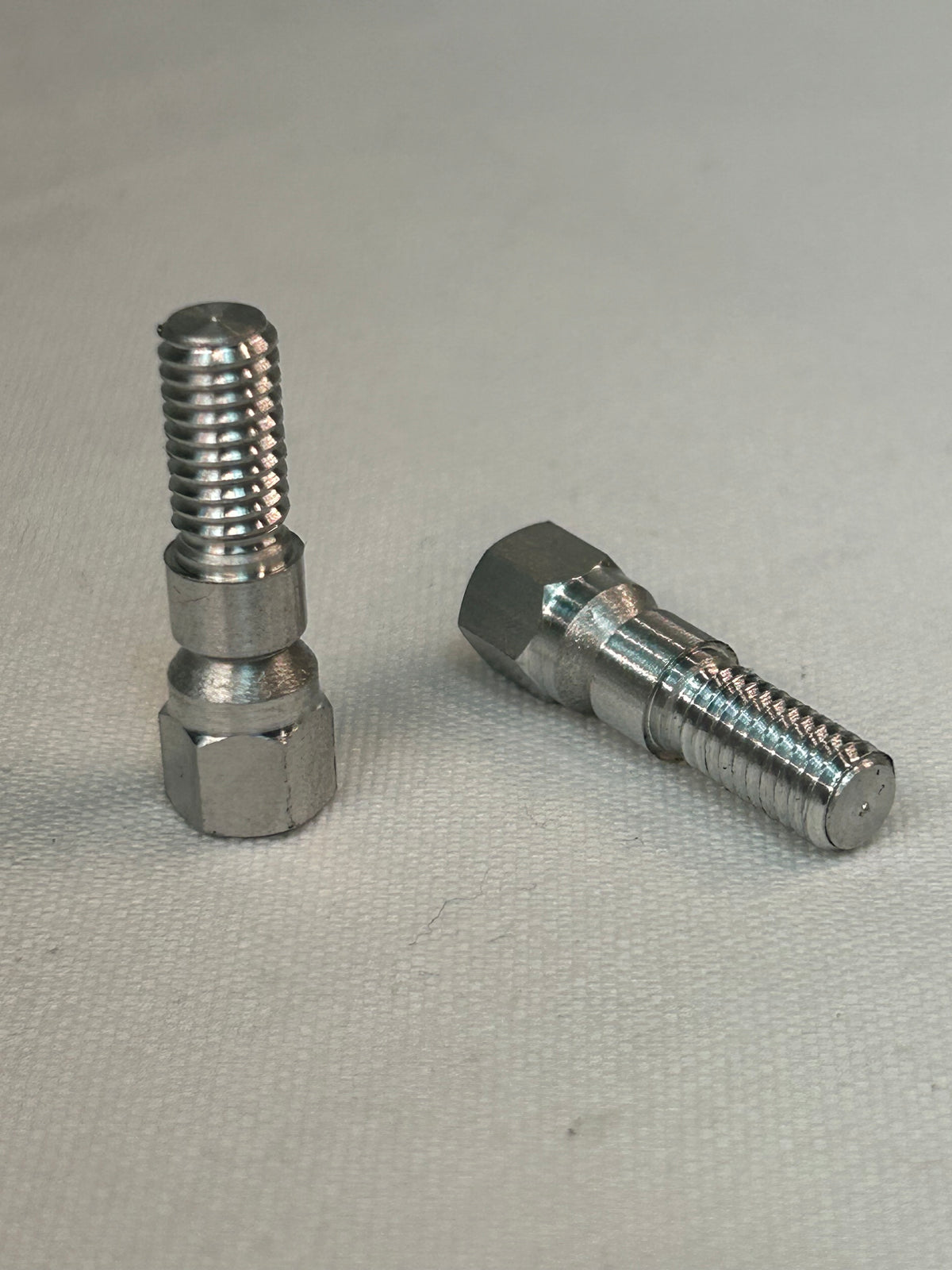 Hook Thread Stitching Pins specifically manufactured for repairing cast iron mechanical parts.